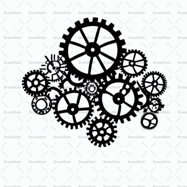 Steampunk Zahnräder